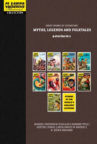 Great Works Of Literature Myths, Legends And Folk Tales 6-stories-in-1