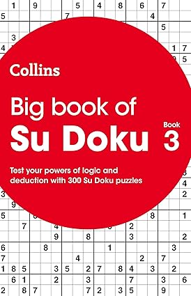 Big Book Of Su Doku 3 300 Su Doku Puzzles (collins Su Doku)