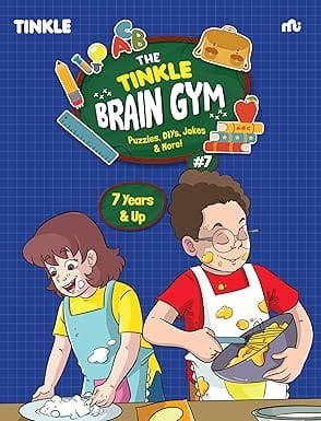 The Tinkle Brain Gym #7 Puzzles, Diys, Jokes & More!