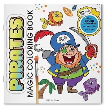 Pirates Magic Coloring Book