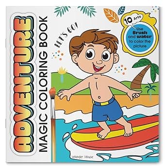 Adventure Magic Coloring Book