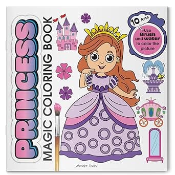 Princess Magic Coloring Book