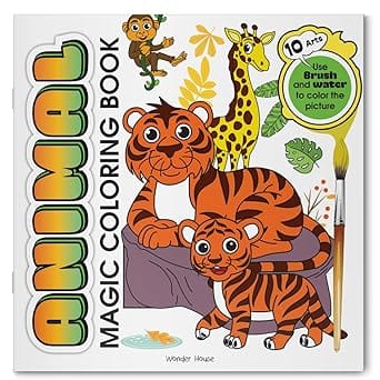 Animal Magic Coloring Book