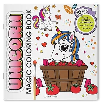 Unicorn Magic Coloring Book